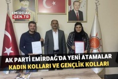 AK Parti Emirdağ'da Yeni Atamalar