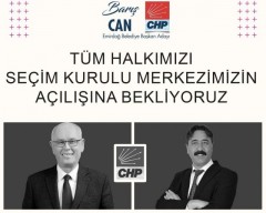 CHP Seçim Bürosu Açacak