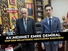 Demiral, MHP Milletvekili Aday Adaylığını Açıkladı