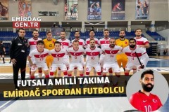 Emirdağ Spor'dan Futsal A Milli Takıma Futbolcu