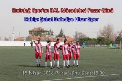 Emirdağ Spor'un BAL Mücadelesi Pazar Günü