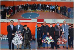 Emirdağ’da Okullara Spor Malzemesi Desteği