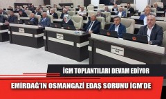 Emirdağ'ın Osmangazi EDAŞ sorunu İl Genel Meclisi'nde!