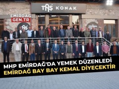 MHP, Emirdağ'da Bay Bay Kemal Diyecek