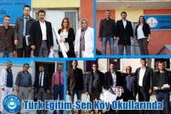 Türk Eğitim-Sen'den Köy Okullarına Destek