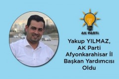 Yılmaz, AK Parti Afyon İl Başkan Yardımcısı Oldu